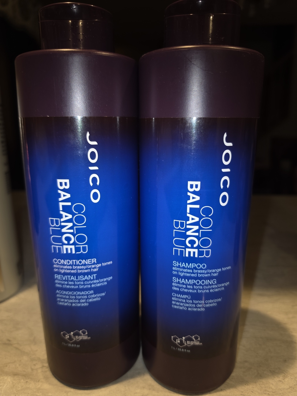 Joico Color Balance Blue Shampoo & Conditioner Set 1L
